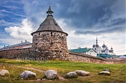 Корожная башня монастыря. Соловки