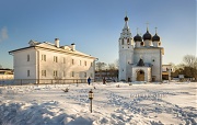 Морозный день в Спасском монастыре (г.Верея)