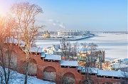 Вид на Волгу. г. Нижний Новгород