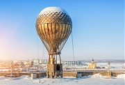 Жюль Верн на воздушном шаре. г. Нижний Новгород