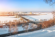 Канавинский мост через Волгу.  г. Нижний Новгород