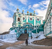Успенский собор и лестница. г. Смоленск