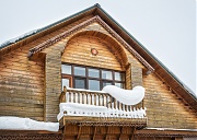 Деревянный балкон, г. Суздаль