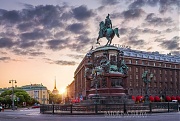 Памятник Николаю I на Исаакиевской площади. Санкт-Петербург