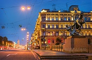 Коня на скаку (Аничков мост, Санкт-Петербург)