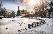 Фотографии зимнего Санкт-Петербурга. Екатерининский сад