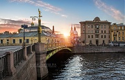 Фотографии Санкт-Петербурга. Пантелеймоновский мост через Фонтанку