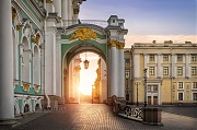 Фотографии Петербурга. Утро у Зимнего Дворца