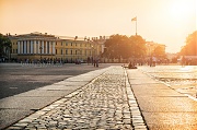 Фотографии Санкт-Петербурга. Теплые камни на Дворцовой площади