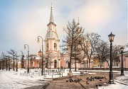 Фотографии Санкт-Петербурга. Андреевский собор зимой