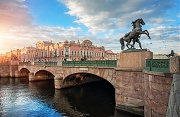 Аничков мост и кони. г. Санкт-Петербург