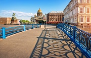 Тени на Синем мосту. г. Санкт-Петербург