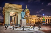 Памятник Кутузову у Казанского собора. г. Санкт-Петербург