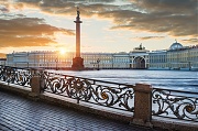 Дворцовая площадь и Ангел. г. Санкт-Петербург
