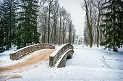 Мост в парке в Царском Селе. г. Санкт-Петербург