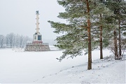Чесменская колонна в Царском Селе. г. Санкт-Петербург