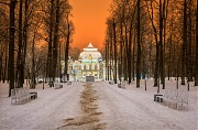 Ночной павильон Эрмитаж в Царском Селе. г. Санкт-Петербург