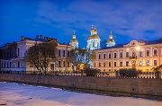 Никольский собор ночью. г. Санкт-Петербург