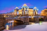 Ломоносовский мост через Фонтанку. г. Санкт-Петербург