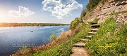 Река Великая в деревне Писковичи. Фото Пскова