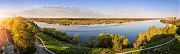 Панорама реки Великой в деревне Писковичи. Фото Пскова