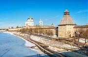 Власьевская башня Кремля. г. Псков