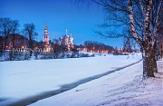 Вид на Кремль с реки. г. Вологда