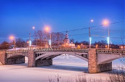 Октябрьский мост. г. Вологда