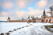 Кирилло-Белозерский монастырь. Вид с озера. г.Кириллов (Вологда)