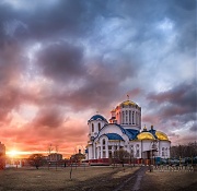 Апрельский пожар (храм Собора Московских Святых в Бибирево)