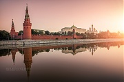 Тишина и спокойствие у Московского Кремля. г.Москва