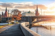 Утренний свет столицы и Кремль