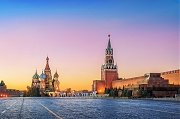 Предрассветная Красная Площадь. г. Москва