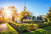 Осеннее солнце на ВДНХ. г. Москва