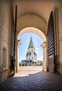 Вознесенский храм в арке. Коломенское, г. Москва