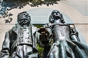 Памятник Пушкину и Гончаровой. Арбат, г. Москва