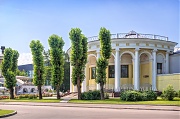 Павильон с колоннами на ВДНХ. г. Москва