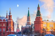 Кремль и Спасская башня, Москва