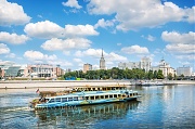 Теплоход "Волна" на Москве-реке, г. Москва