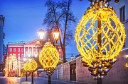 Новый год, Столешников переулок и Мэрия, Москва