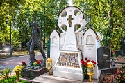 Глазунов Илья, Новодевичье кладбище, Москва