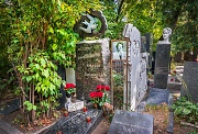 Сац Наталия, Новодевичье кладбище, Москва