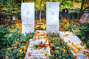 Куриленко Арсений и Курбатова Кристина, Ваганьковское кладбище, Москва