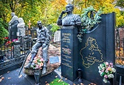 Салманов Фарман и Олег, Ваганьковское кладбище, Москва