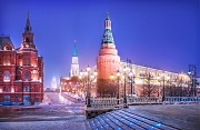 Московский Кремль, Новый год, Москва