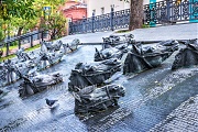 Памятник Шолохов М. и кони, Гоголевский бульвар, Москва