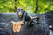 Квартет, скульптуры басен Крылова, Патриаршие пруды, Москва